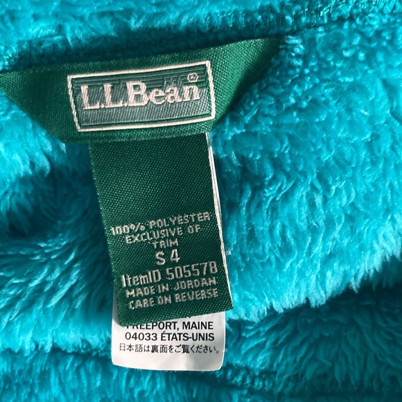 Girls LL bean hooded sweater - Picture 2 of 4